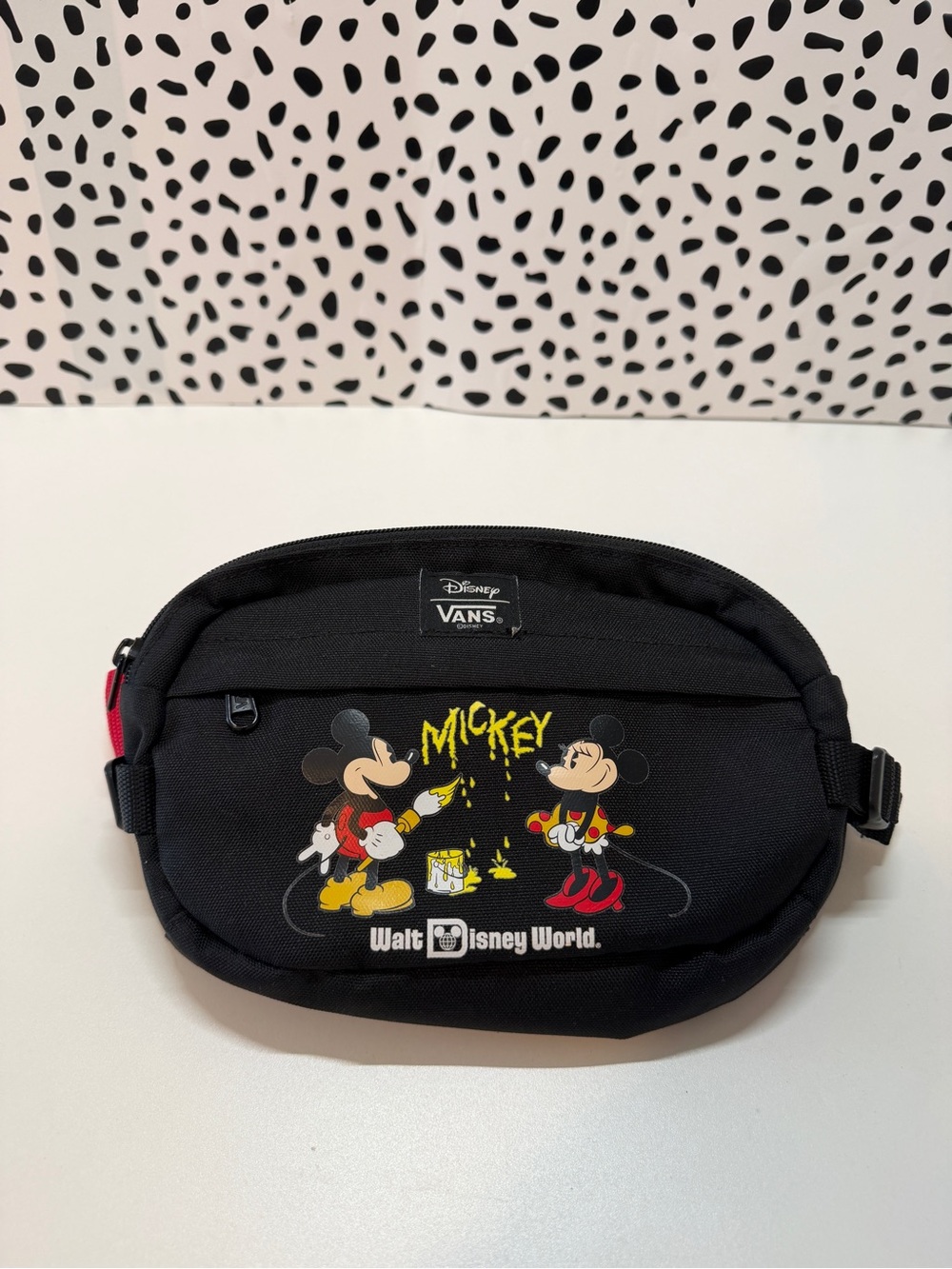 Vans x Disney Mickey Black Waist Bag